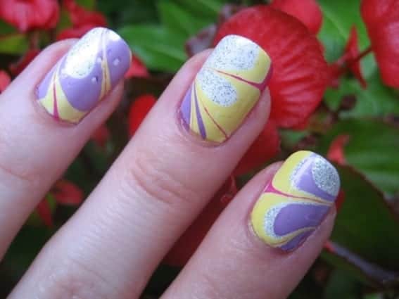 Love this 12 step water marble tutorial from Southern Sister Polish ...