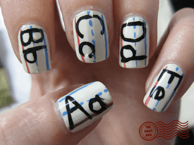 Back to School Nail Designs