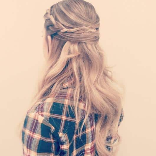 Hairstyles For Prom Half Up Half Down Bow