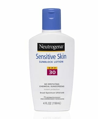 sunscreen for acne