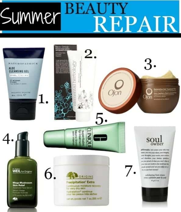 summer beauty repair