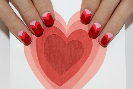 Sweetheart Nail Art for Valentine’s Day
