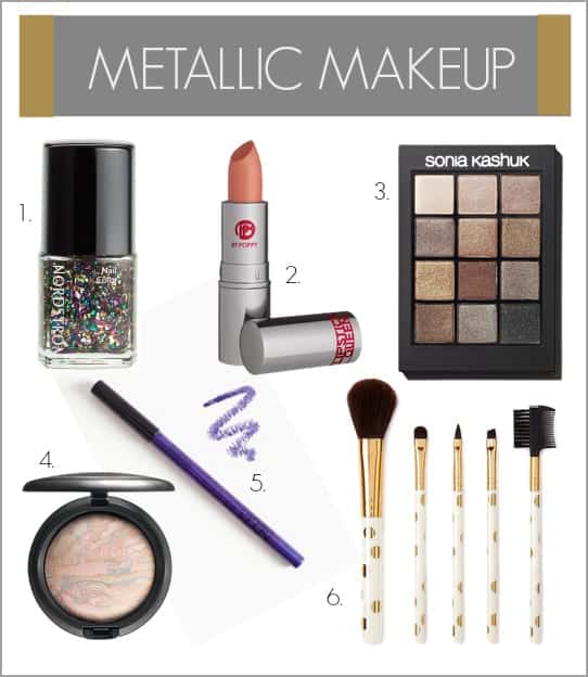 metallic makeup