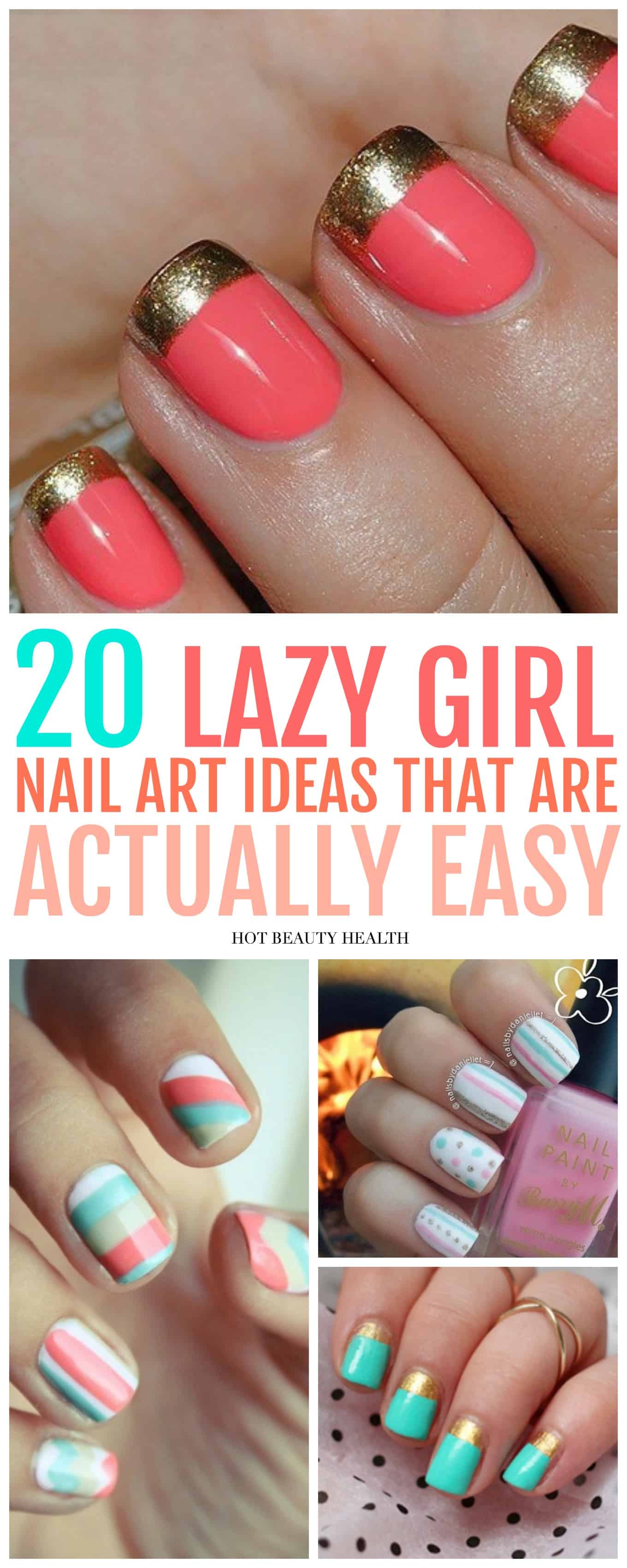 DIY 5 Short Nail Art Designs Without any Tools | by Cherile Iceman | Medium