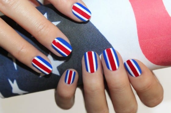 1. Patriotic Nail Art: Stars and Stripes Designs - wide 8