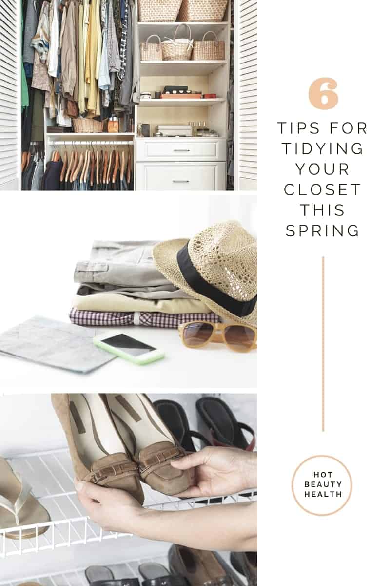 spring cleaning closet tips