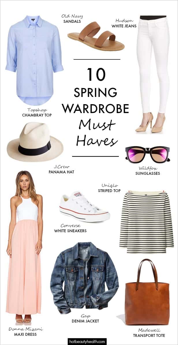 10 Spring Wardrobe Essentials