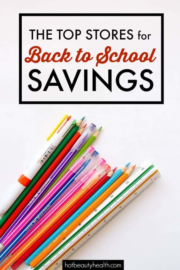 The Best Back to School Sales