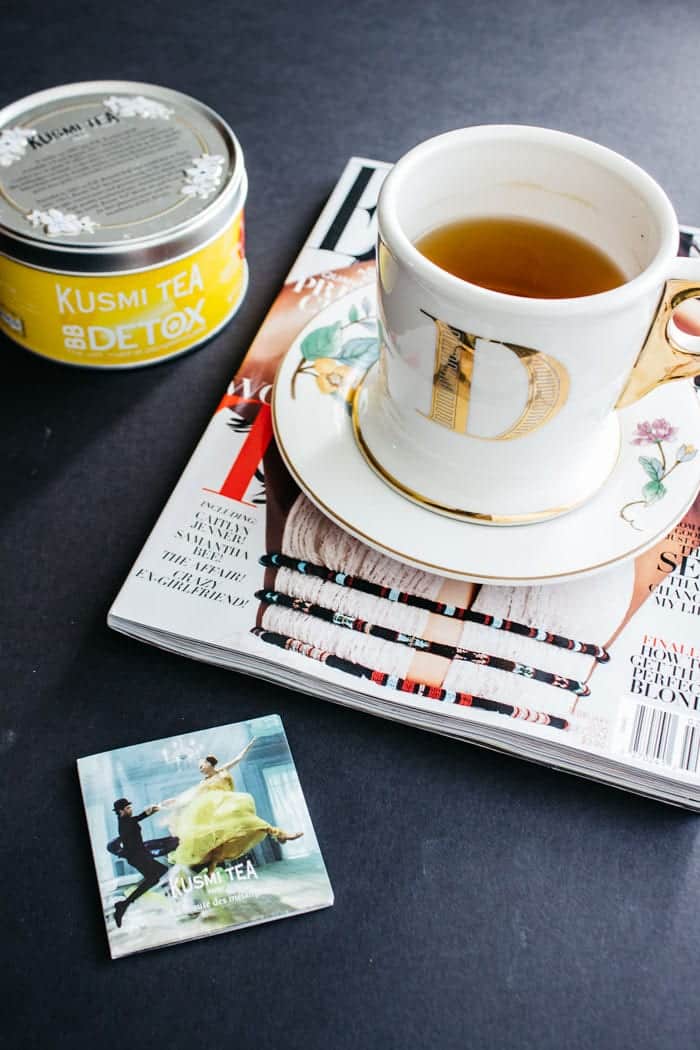 Detox Your Skin Kusmi BB Detox Tea Hot Beauty Health