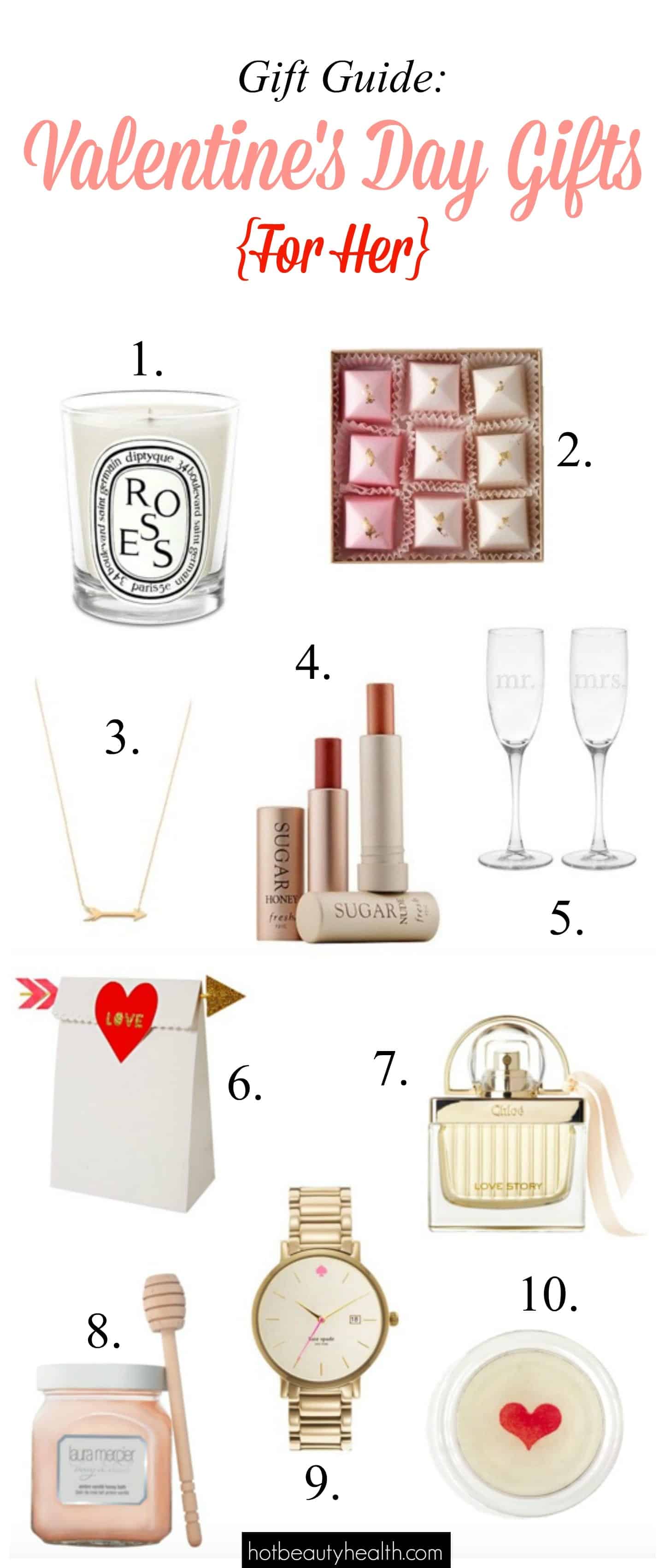 Gift Guide: 10 Valentine’s Day Gifts for Her