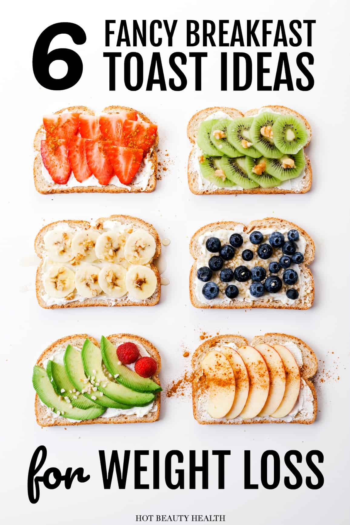 healthy breakfast toasts weight loss