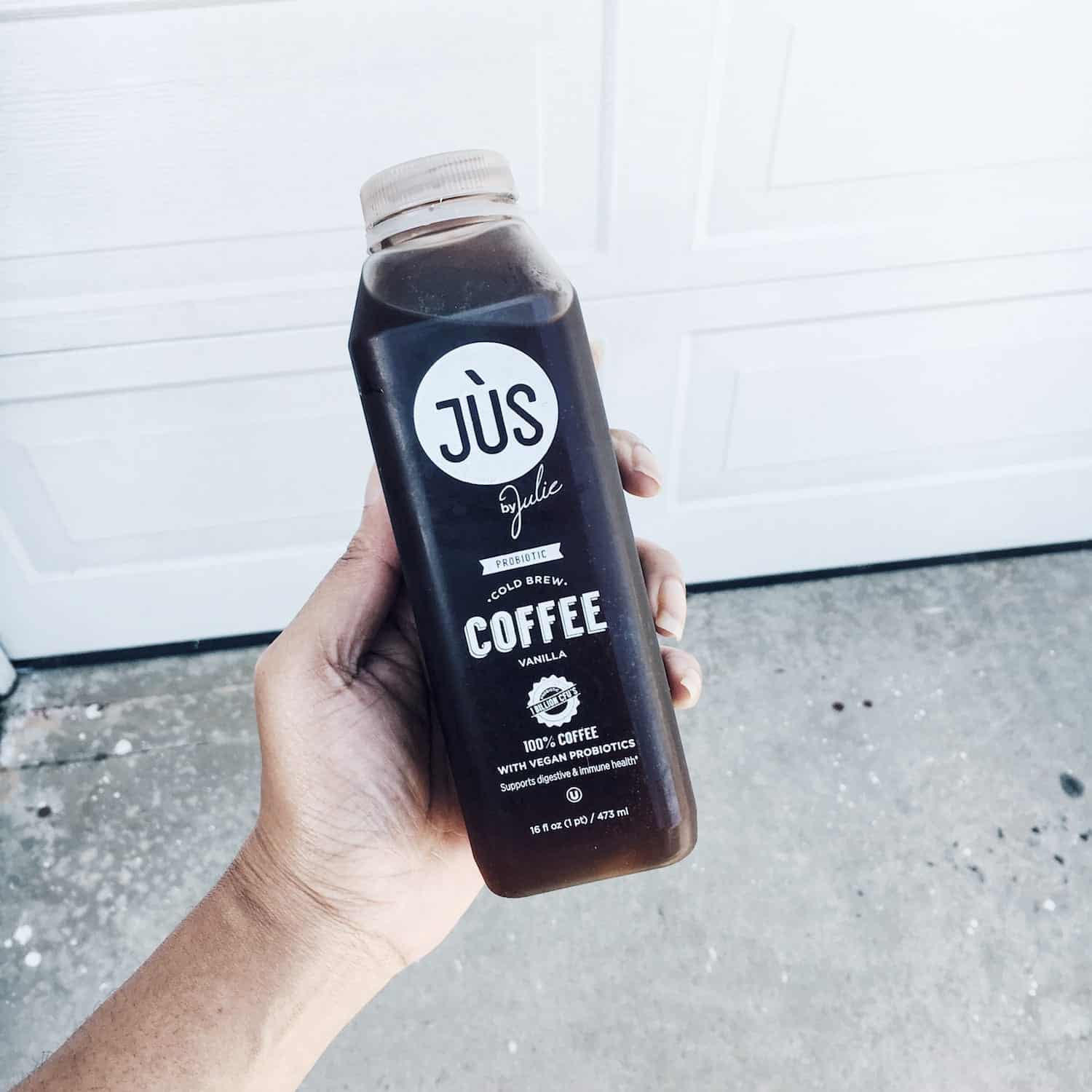 jus by julie probiotic cold brew coffee vanilla