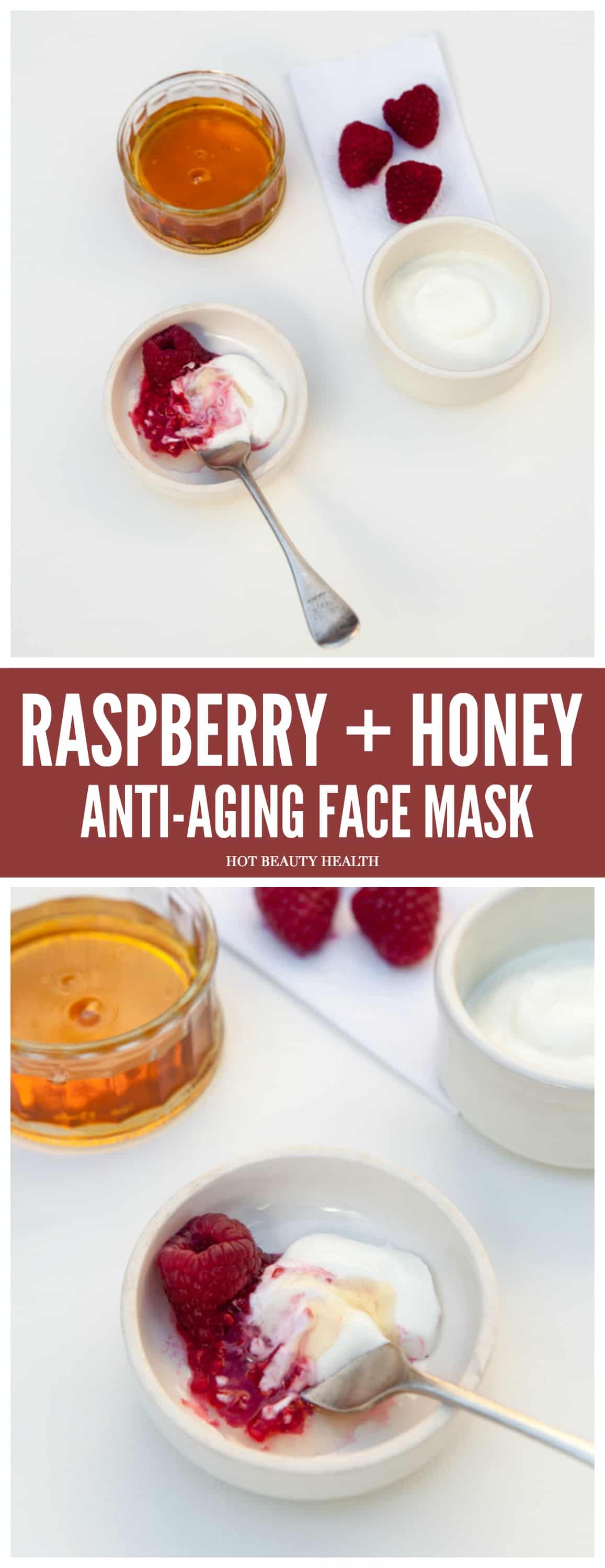 DIY Beauty: This anti-aging raspberry honey face mask can help reduce wrinkles,   treat discoloration and hyperpigmentation,   and tighten loose skin.