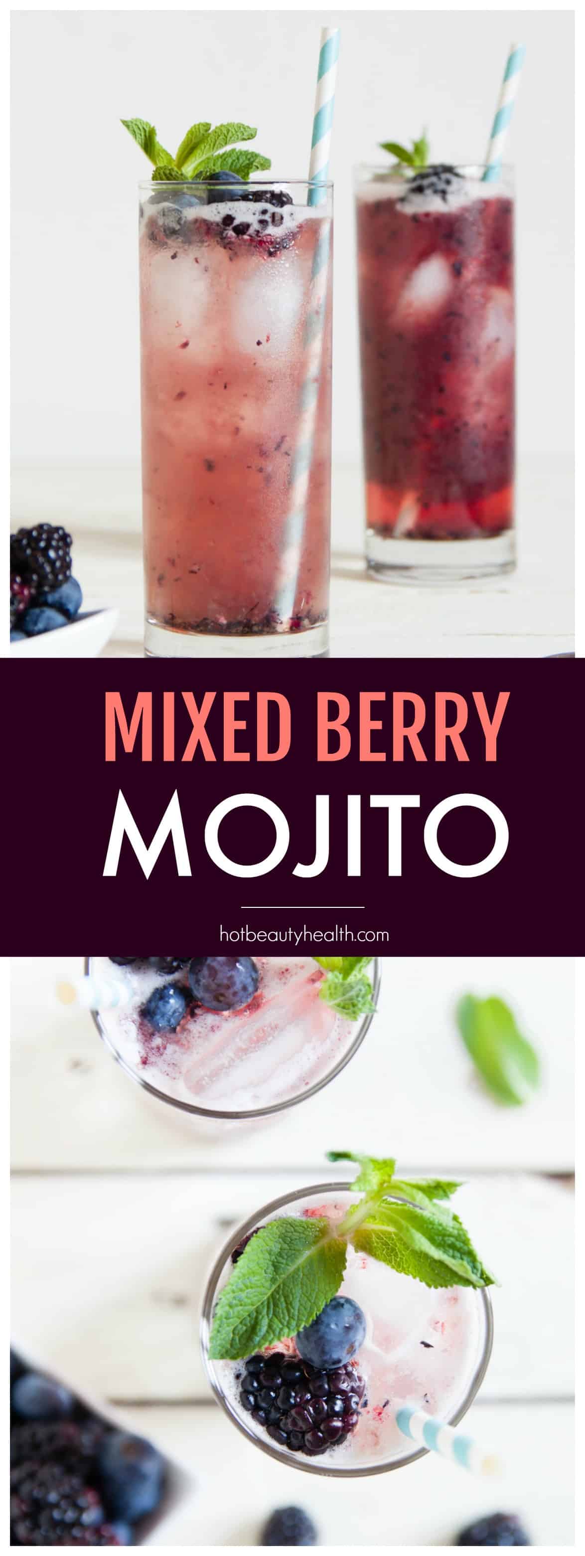 An easy recipe of Mixed Berry Mojitos. It’s a simple yet refreshing mojito cocktail to make for a crowd at parties. Blended with blueberries, blackberries, fresh mint, vodka and lime juice, it’s the perfect drink when hosting parties.