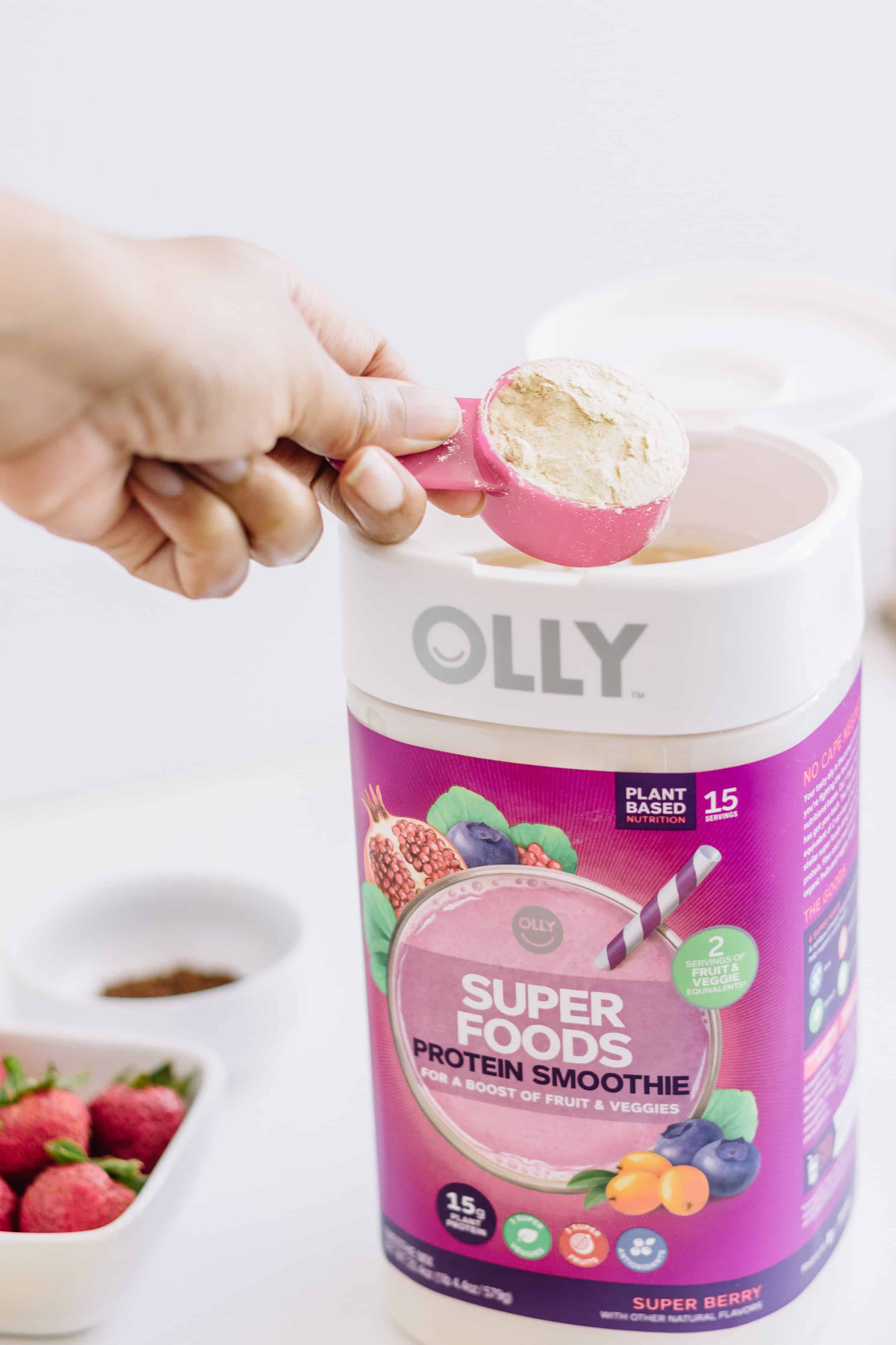 olly super foods protein smoothie