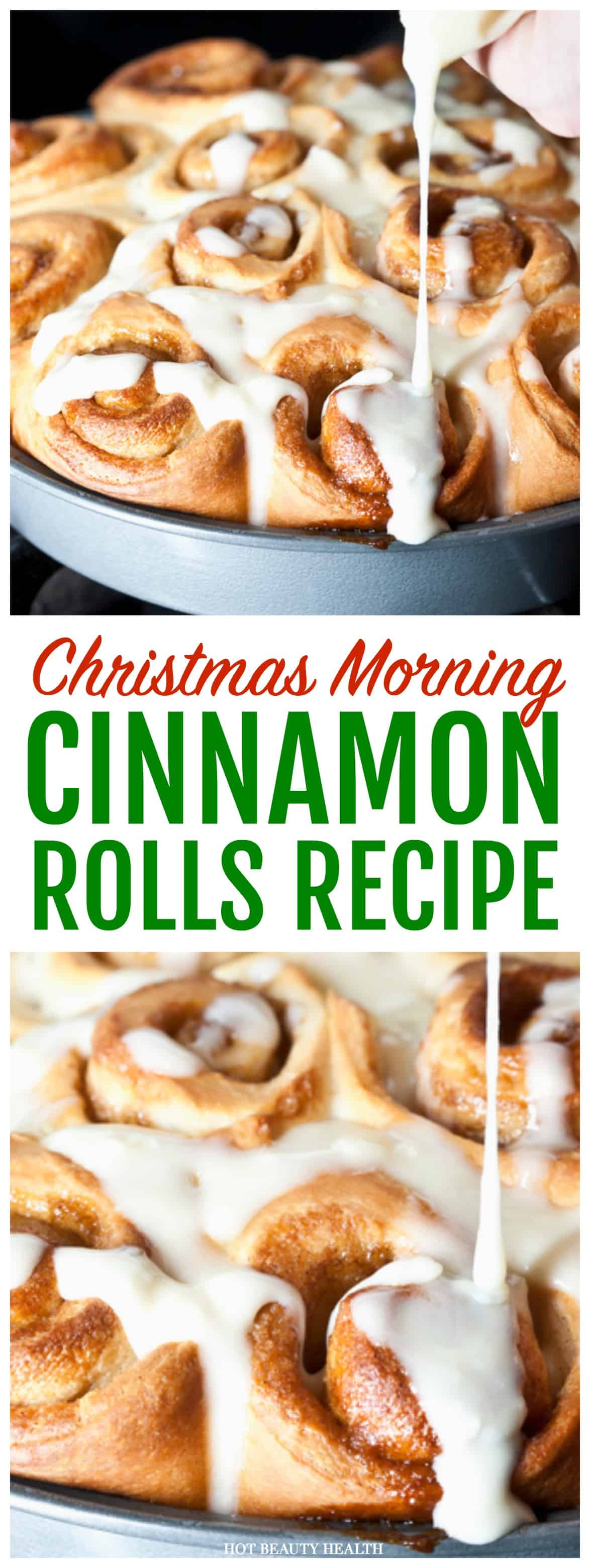 Looking for Thanksgiving or Christmas morning recipe ideas? These cinnamon rolls with cream cheese icing are hands down so sticky, gooey, buttery, and deliciously sweet. They’re simply the best (better than Cinnabon) and will help make the holidays even more magical for your guests. Click here for the easy to follow recipe.