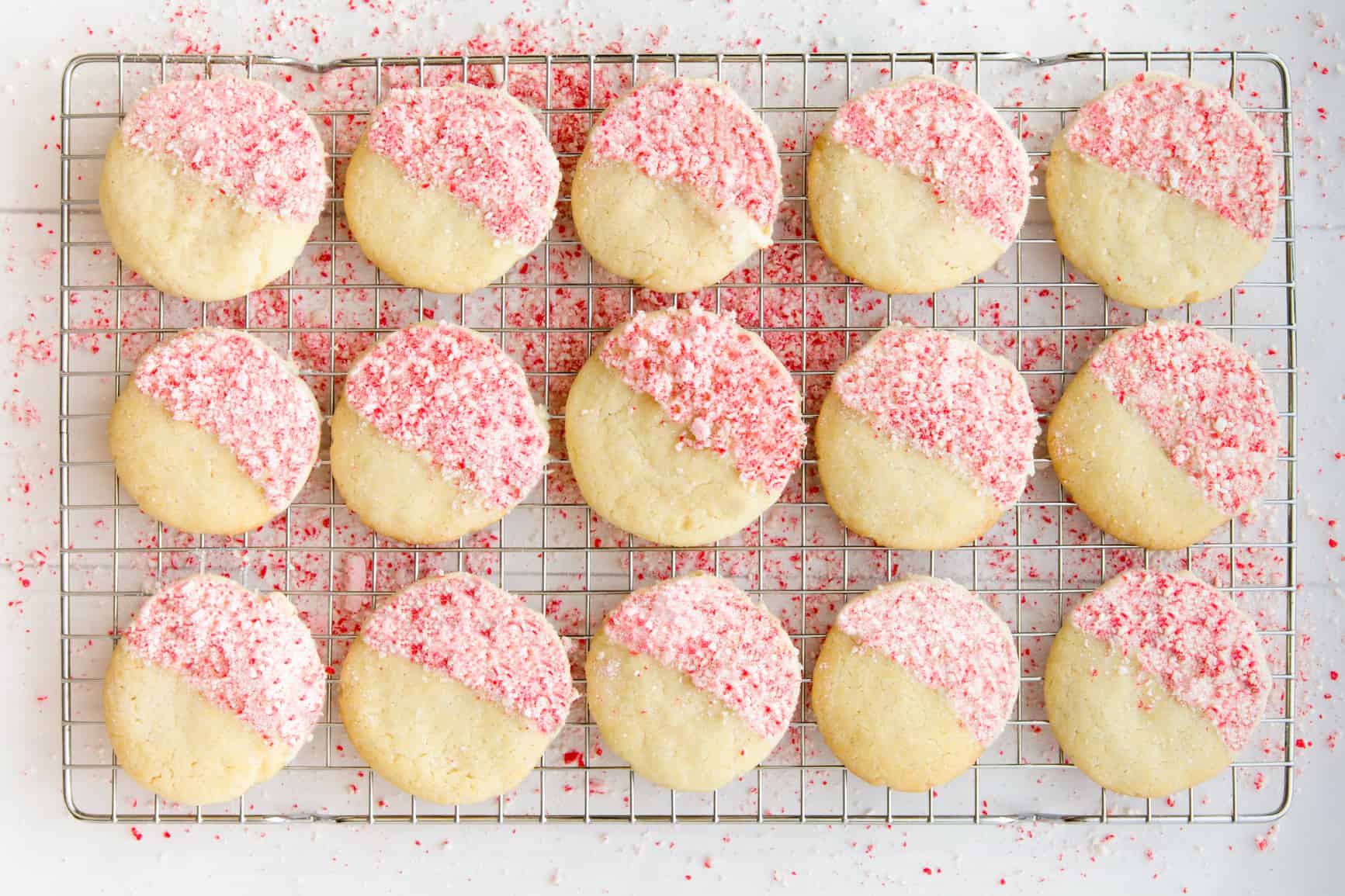Looking for Thanksgiving or Christmas cookie recipe ideas? These white chocolate dipped Peppermint Crunch Sugar Cookies should be added to your holiday baking or cookie exchange list. They are so simple and delicious, and will help make the holidays even more magical for your guests. Click here for the recipe.
