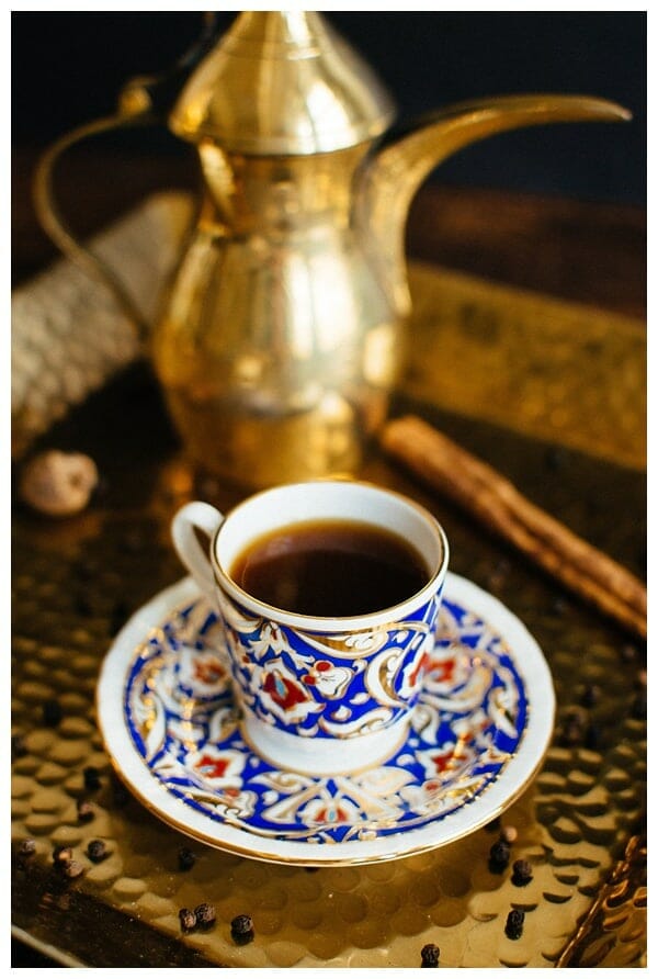 moroccan spiced coffee the hungry traveller blog
