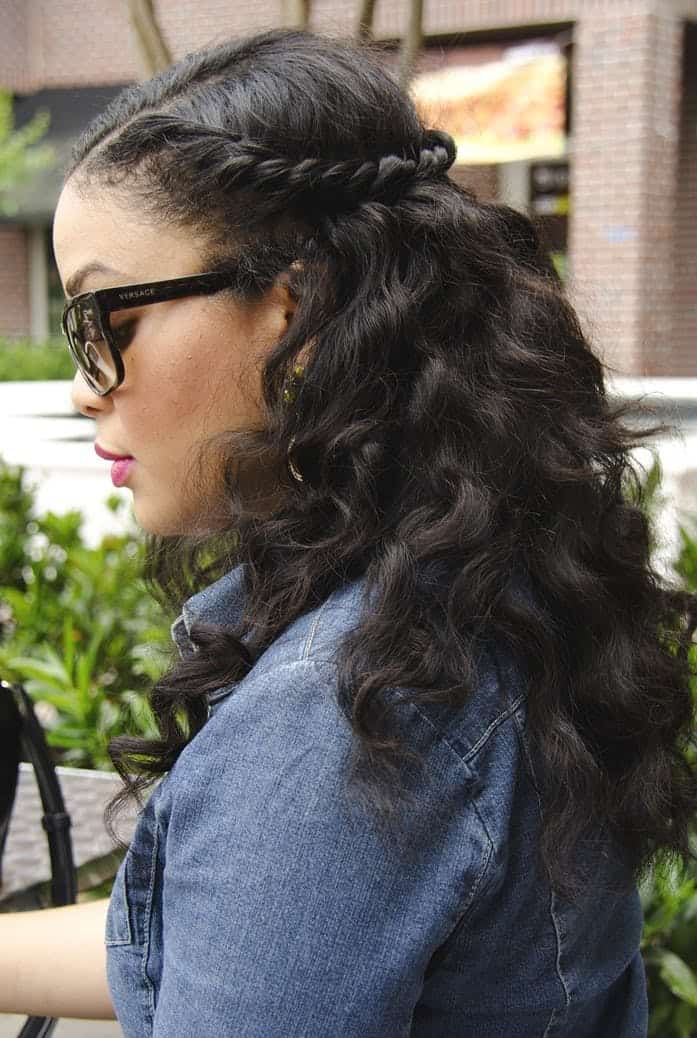 10 Easy Half Up Half Down Hairstyles for Natural Hair Gals
