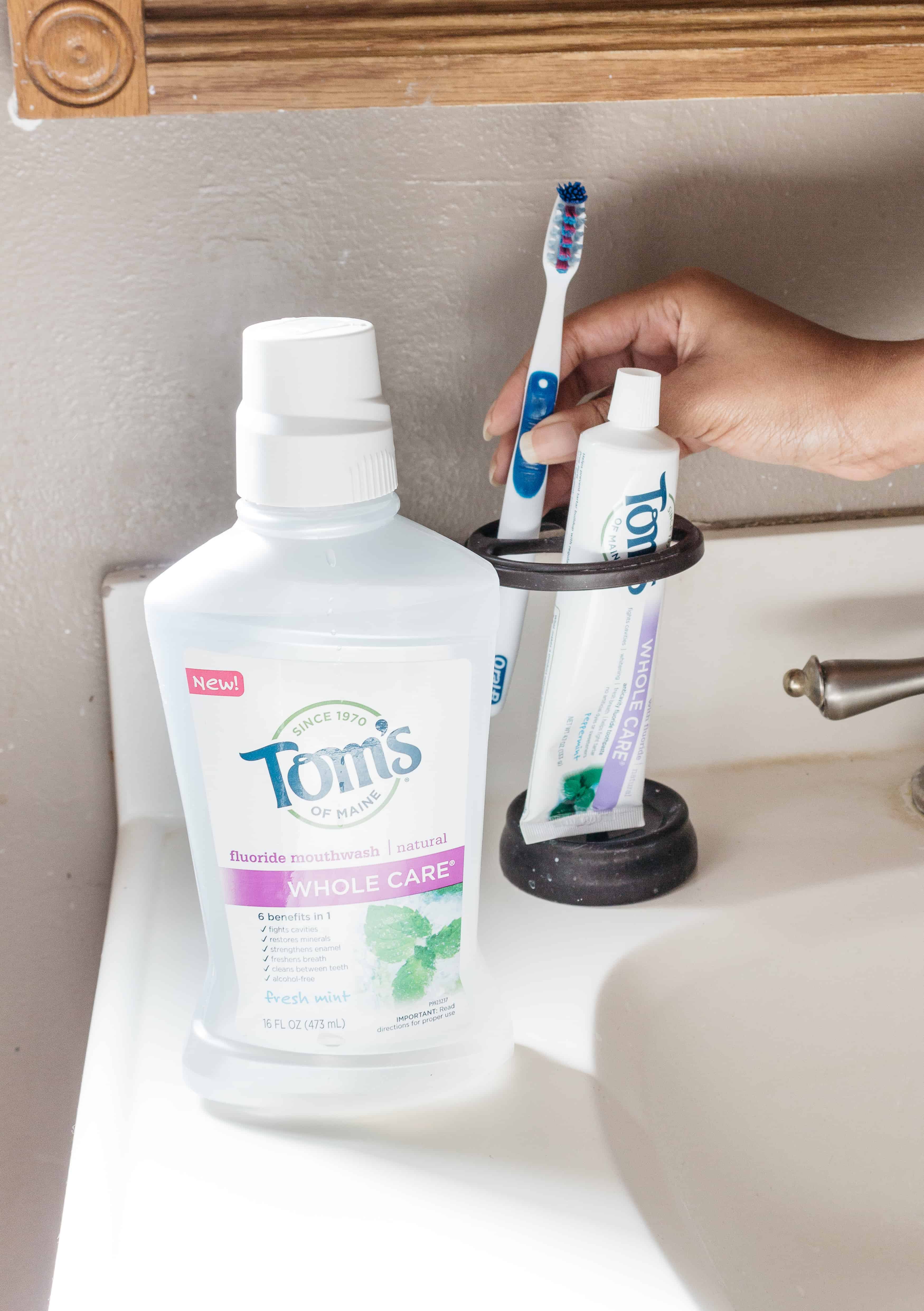 toms of maine natural oral care products
