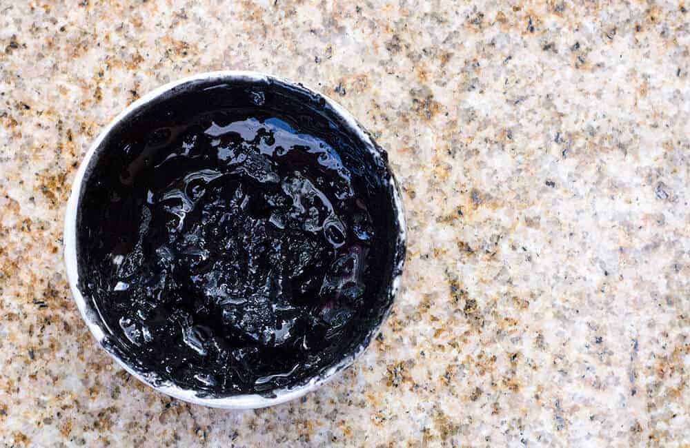 DIY-Activated-Charcoal-Facial-Mask homemade for elle