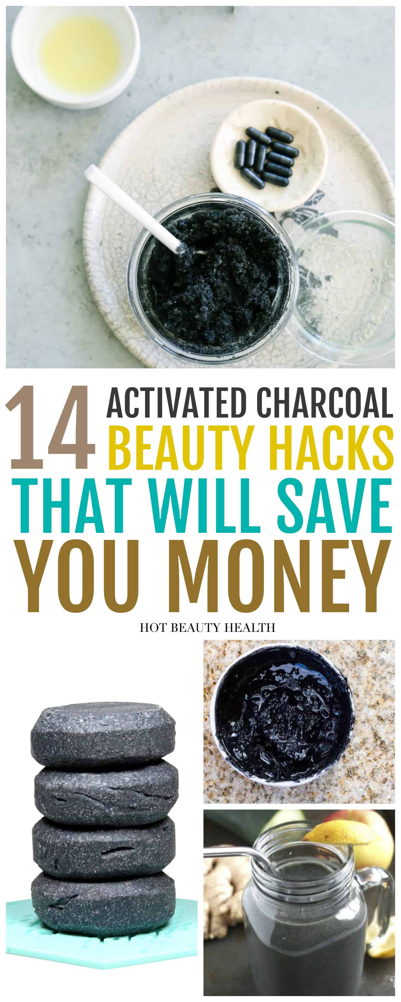 activated charcoal beauty hacks