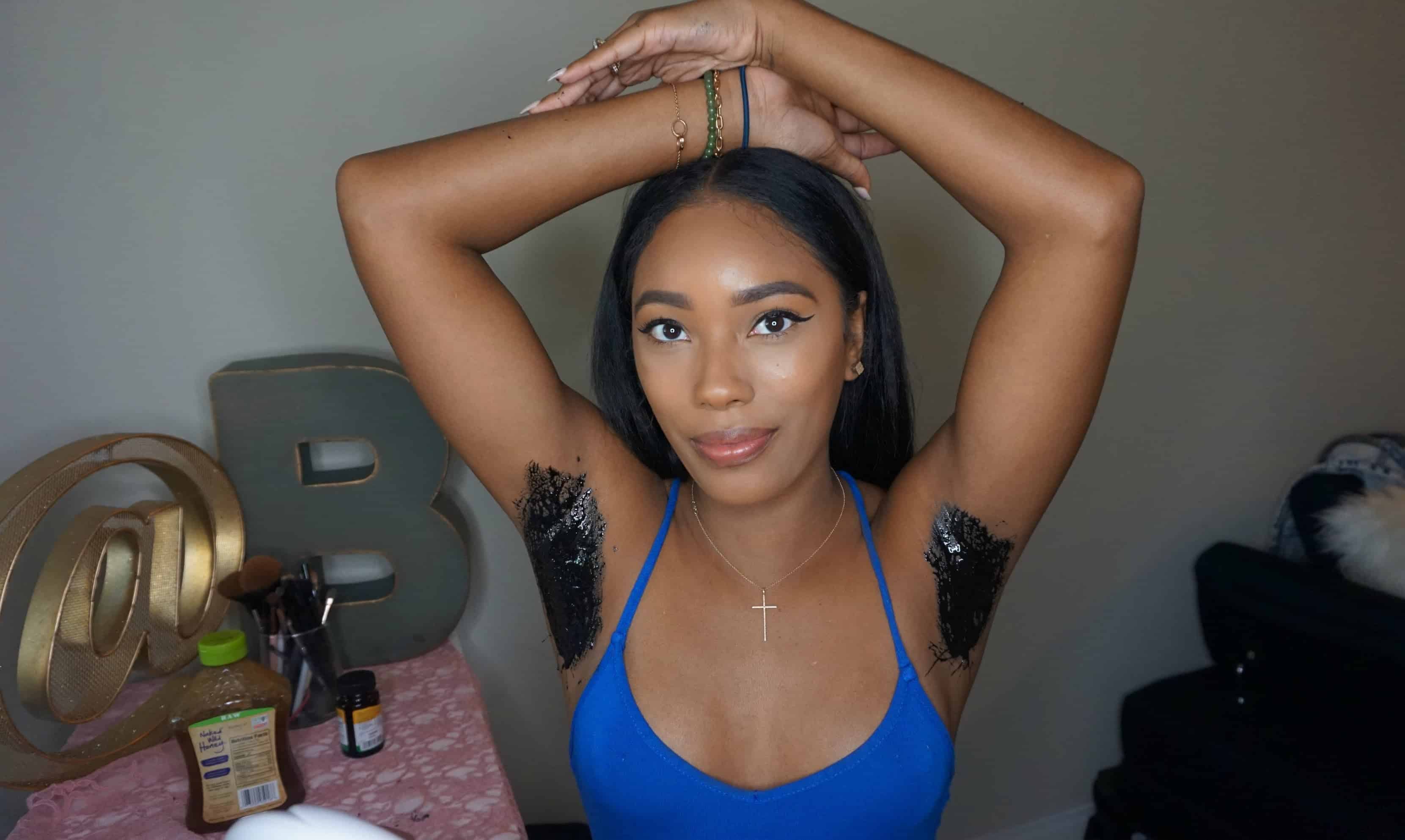 diy underarms charcoal lovely bryana