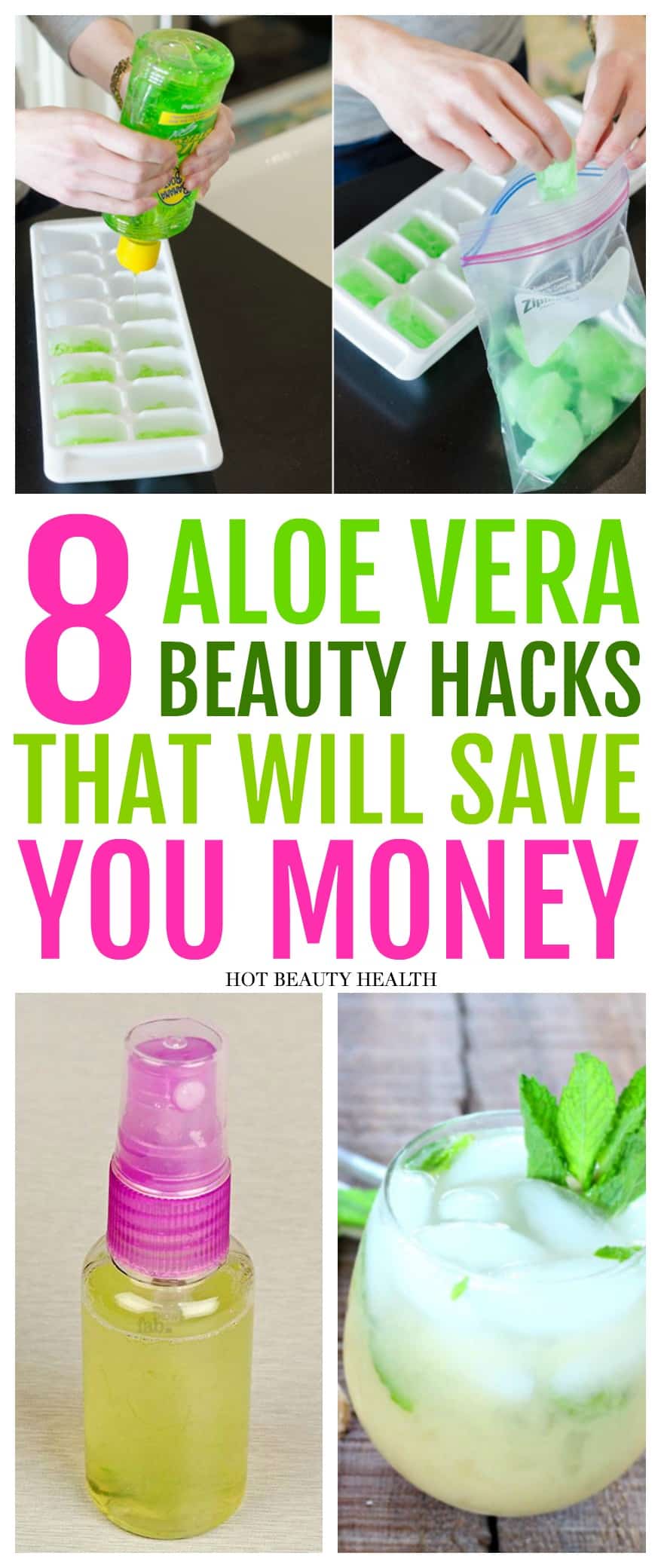 aloe vera beauty hacks