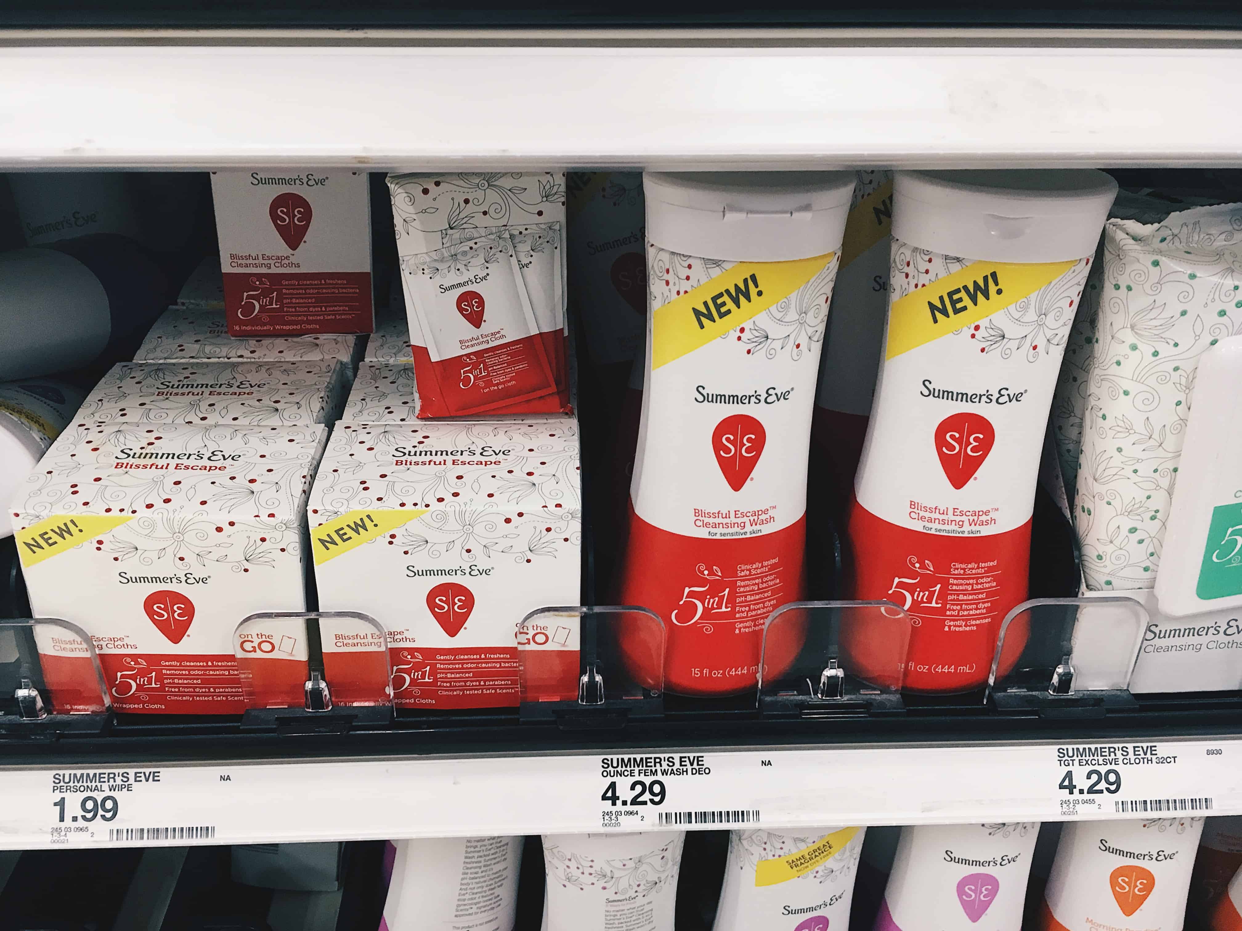 summers eve blissful escape at target