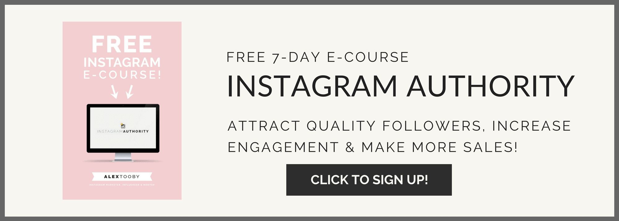 Instagram E-Course
