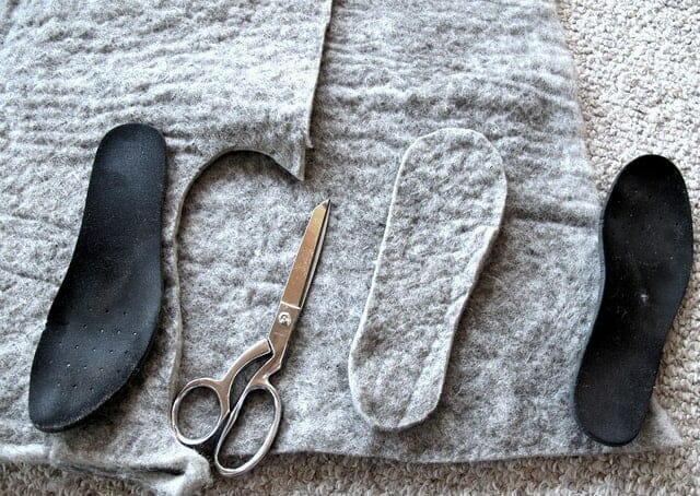 diy wool insoles maya made