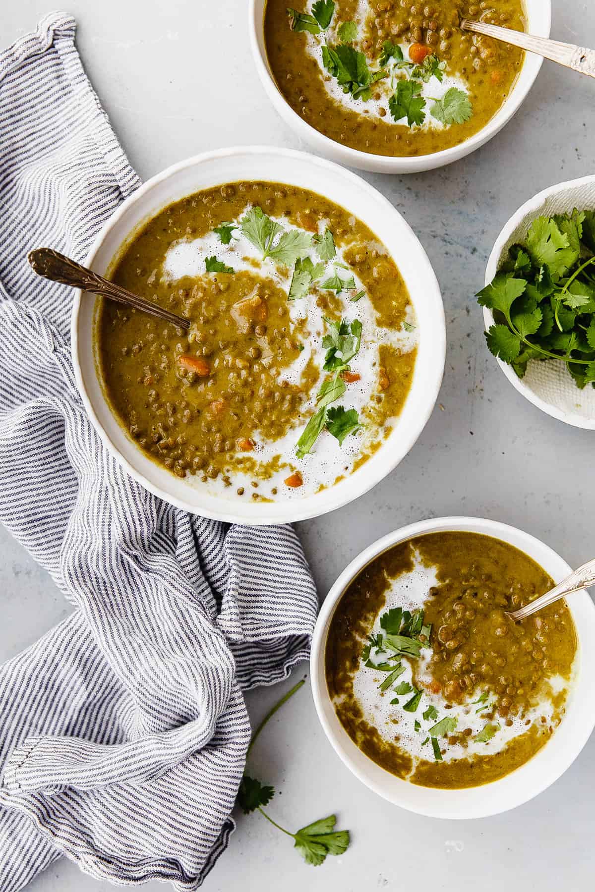 slow cooker curried lentil soup a beautiful plate
