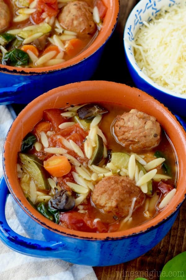 slow cooker vegetable meatball soup wine and glue