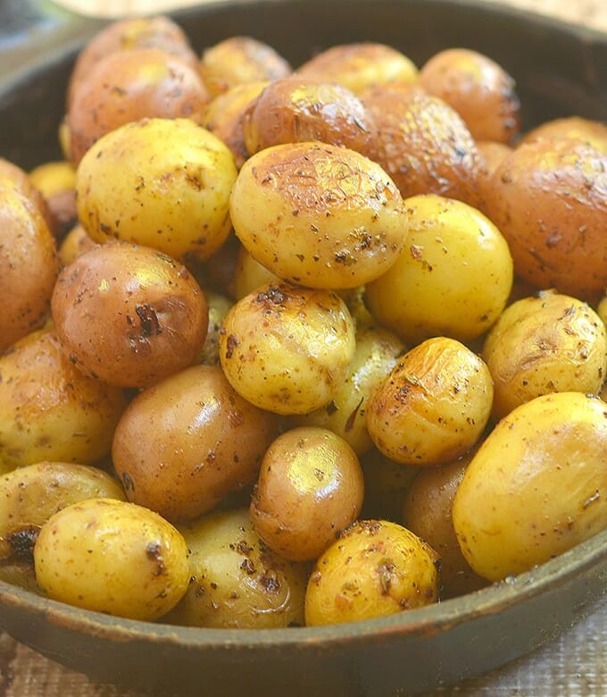 instant pot herb roasted potatoes