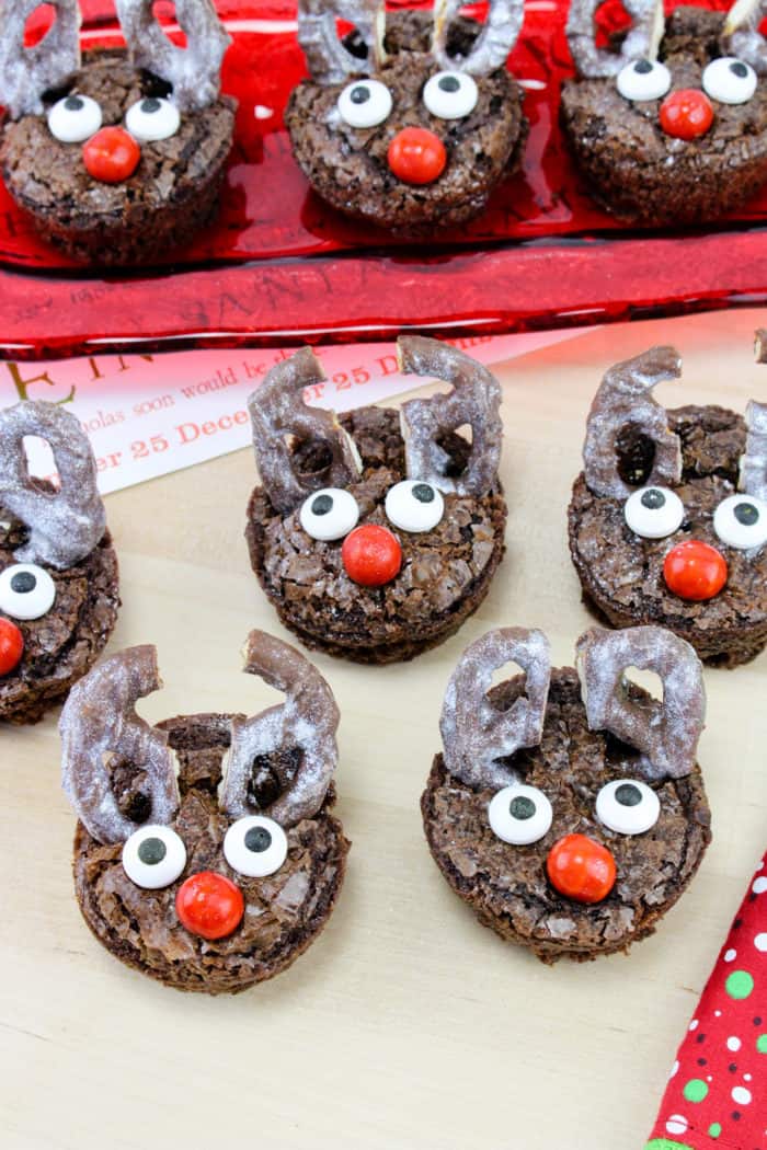 Recipe File: Rudolph Brownie Bites - Hot Beauty Health