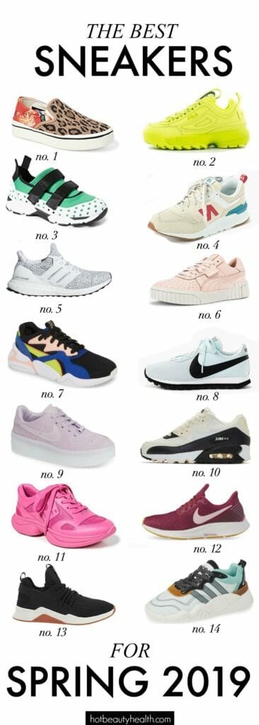 popular female sneakers