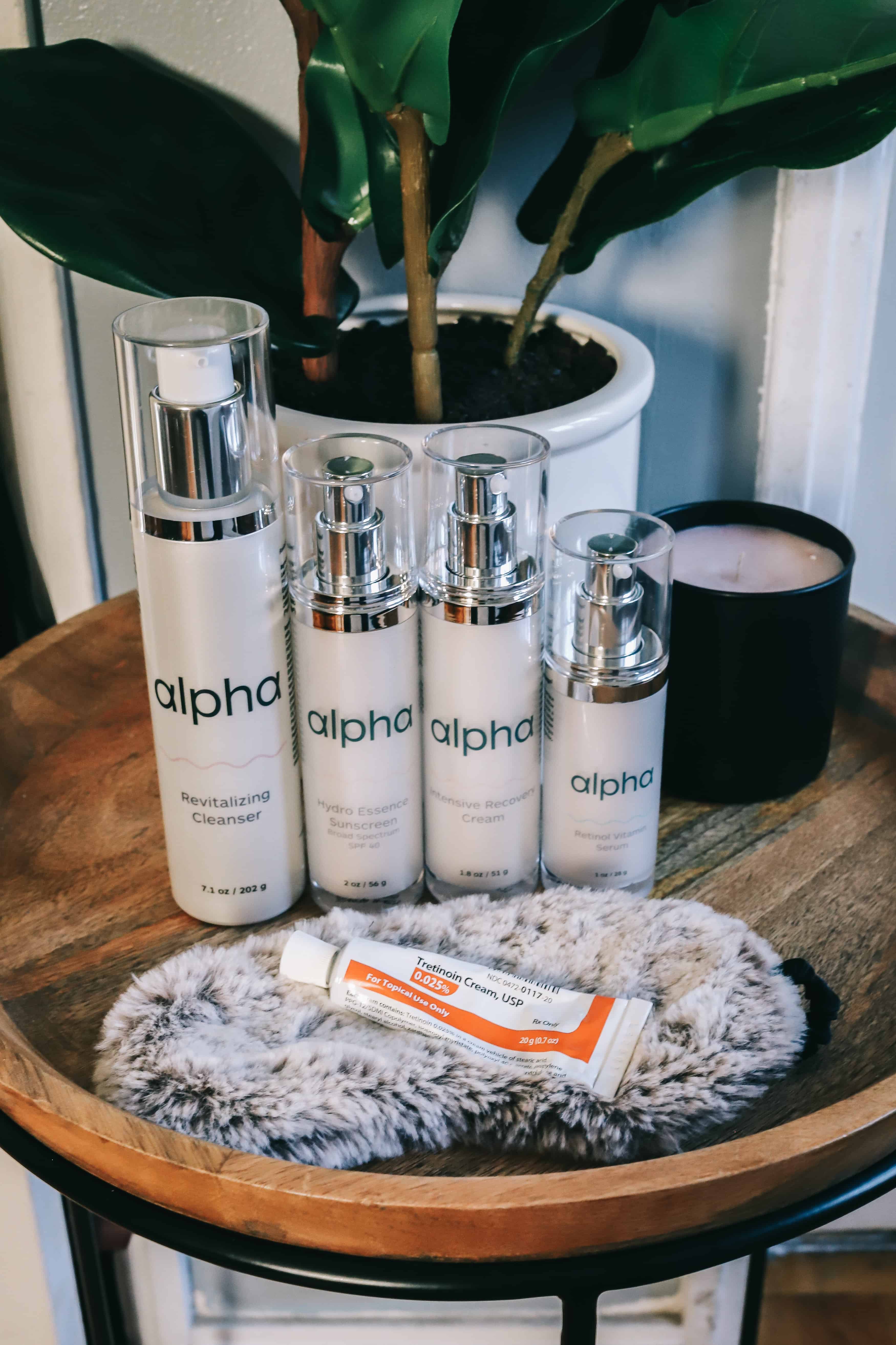 alpha skincare products
