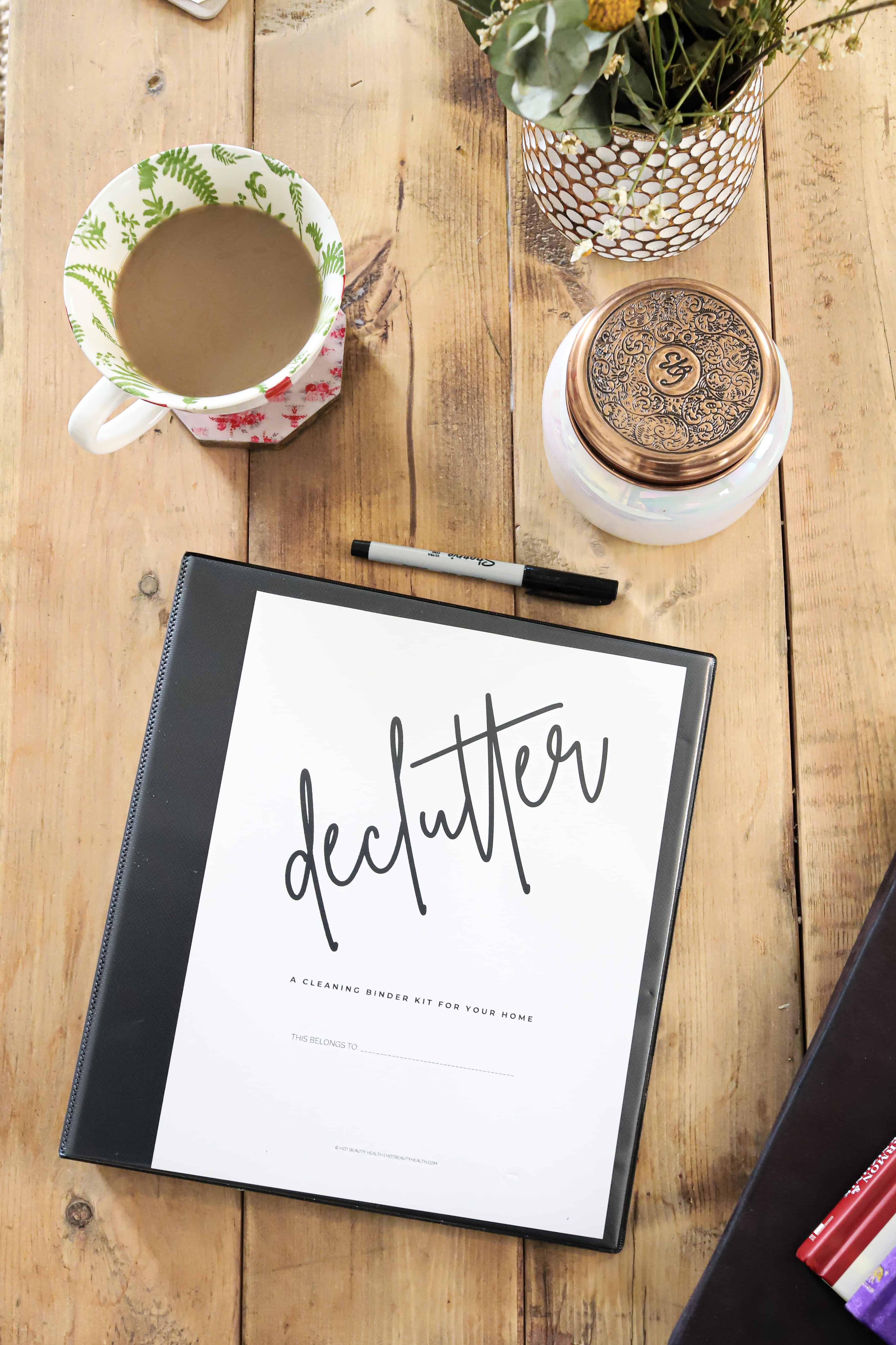 Declutter Binder Kit Printables – Have a Clutter-Free Home!