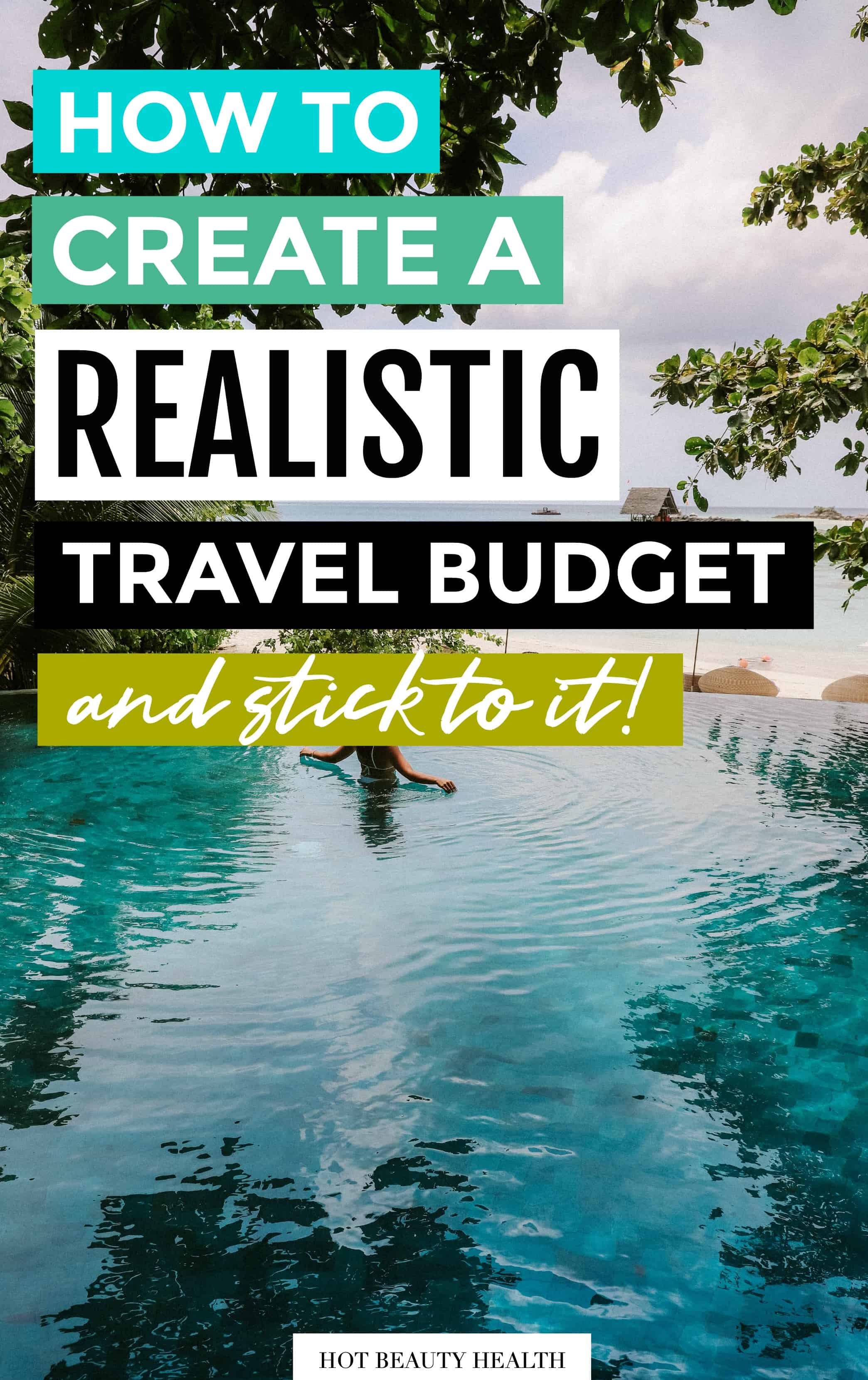 how to create a realistic travel budget