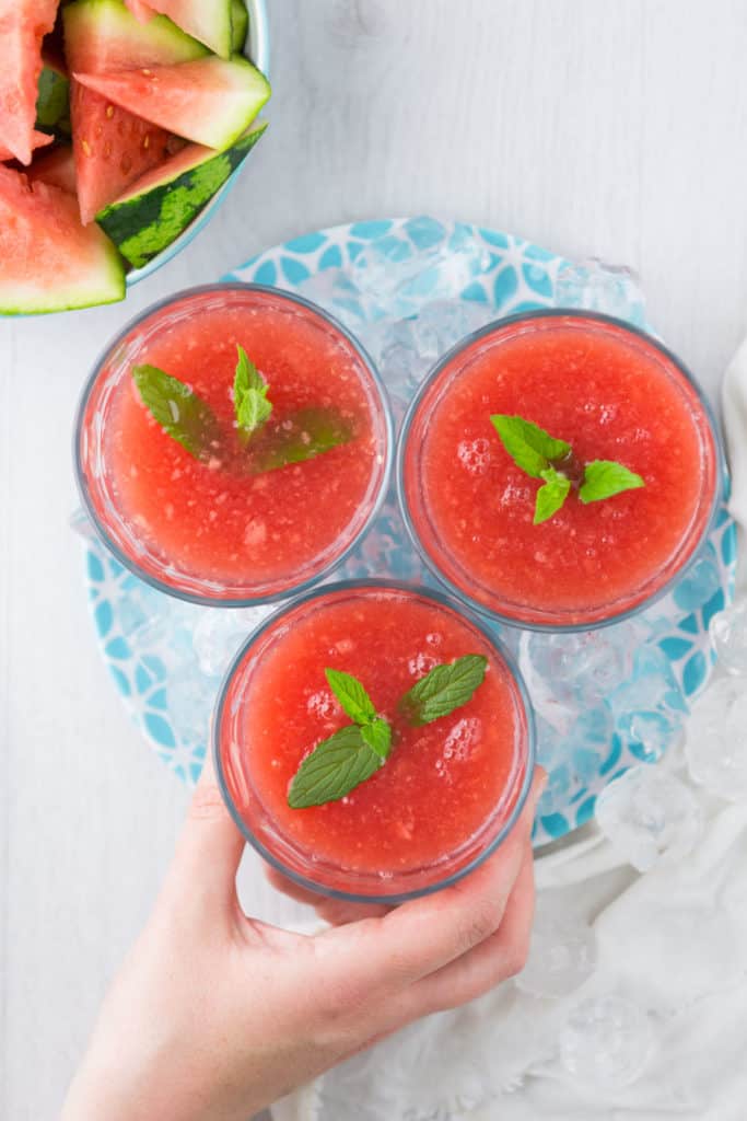 watermelon margaritas with tequila