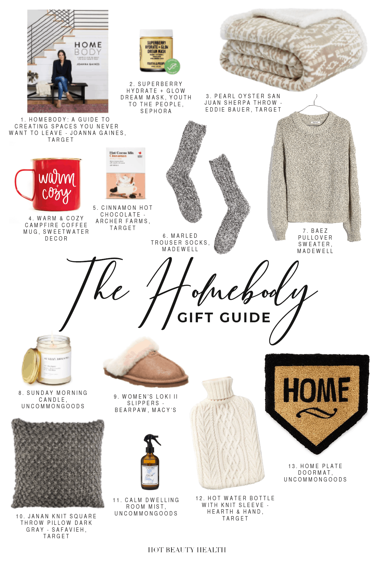 26 Warm & Cozy Gifts For Her (The Homebody Gift Guide)