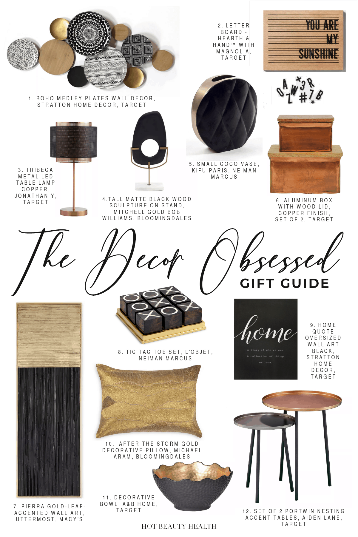 Gift Guide: For The Decor Obsessed