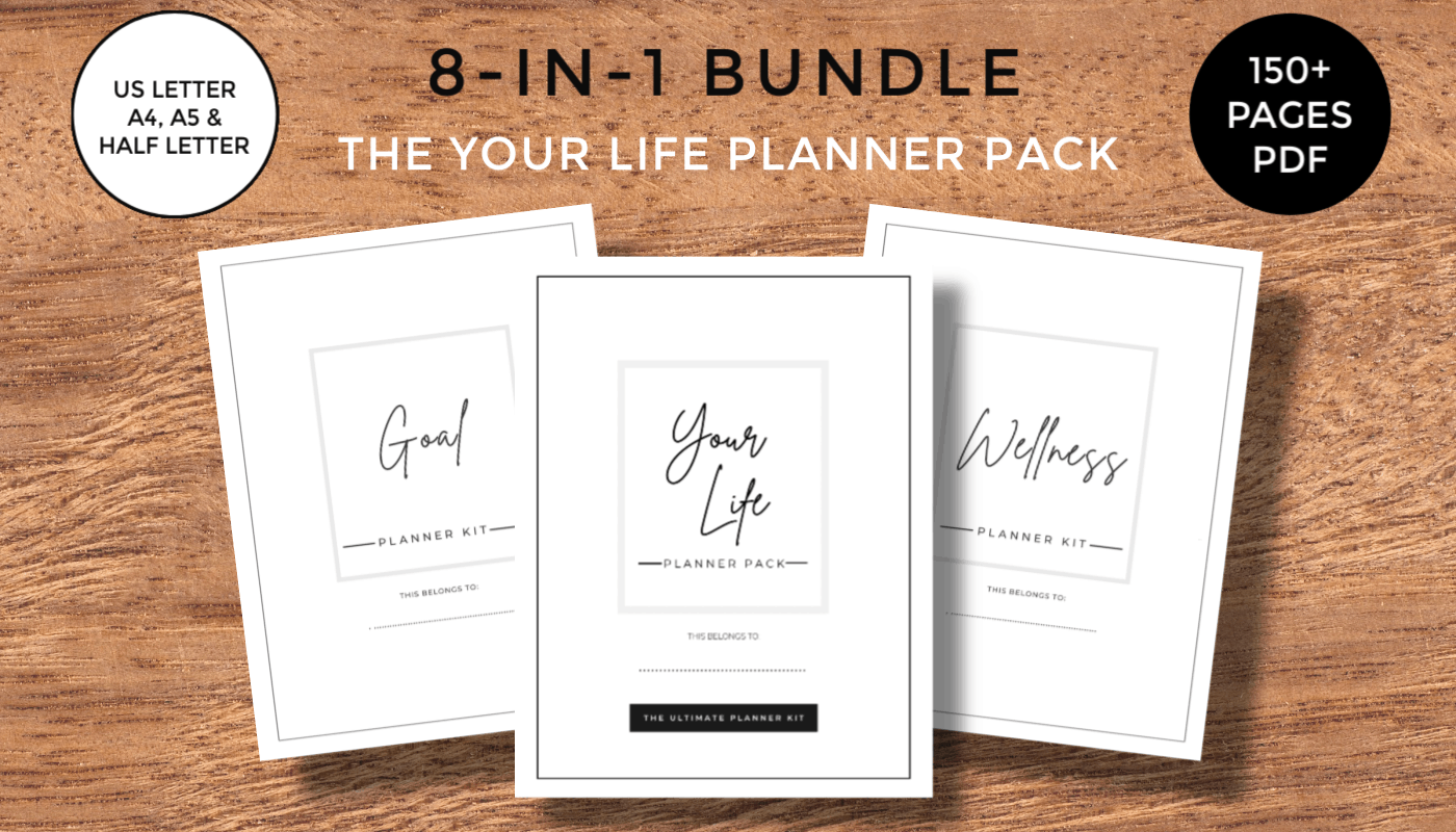 your life planner pack