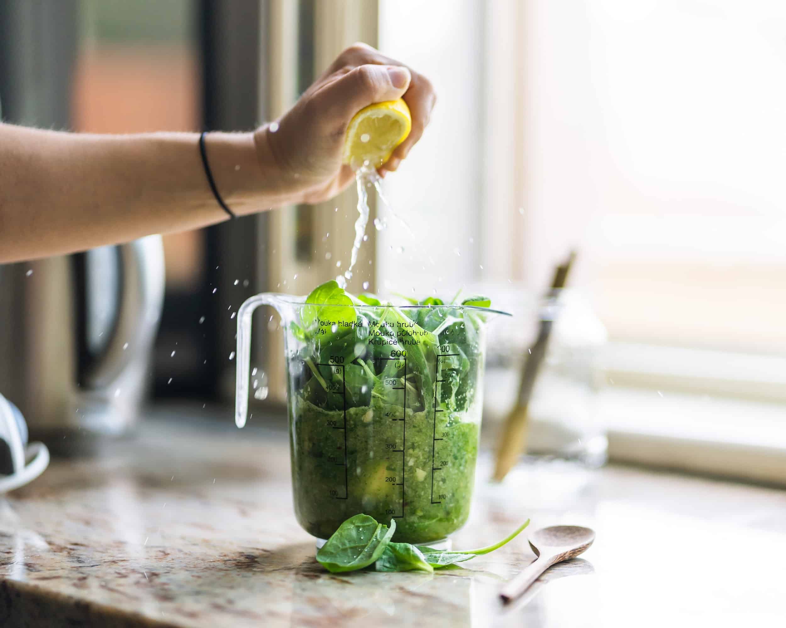 leafy green vegetables for clear skin