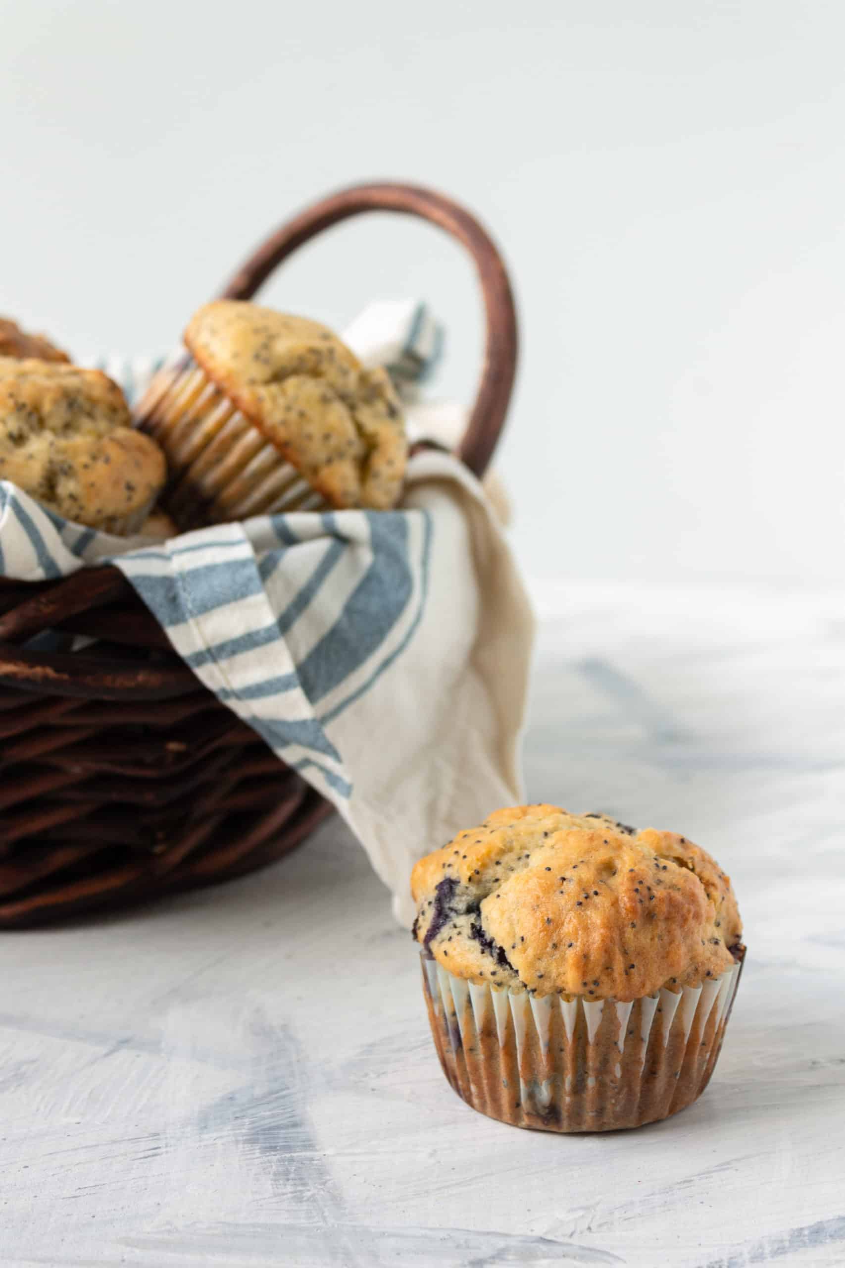 Blueberry Lemon Poppy Seed Muffins recipe