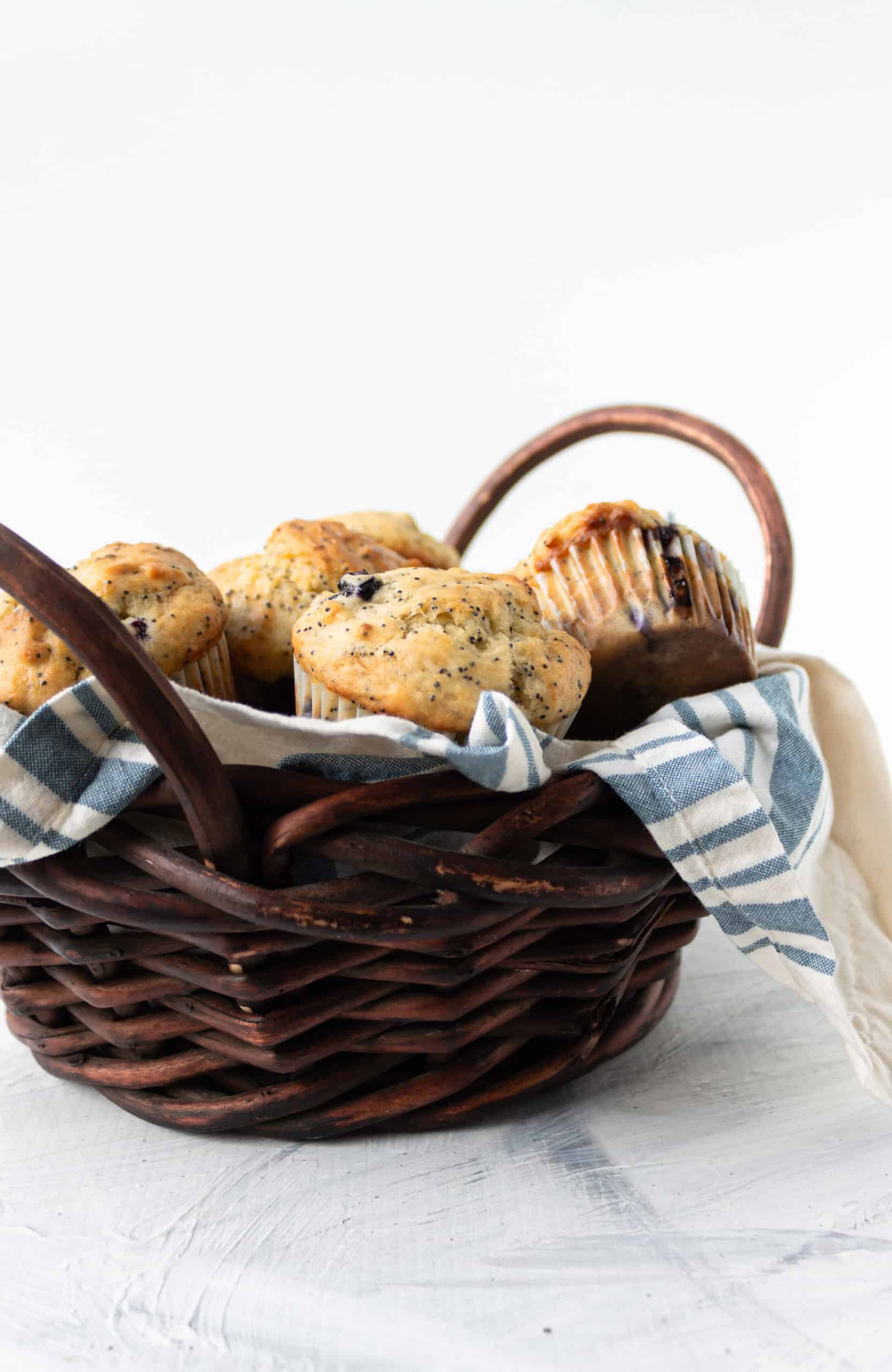 Blueberry Lemon Poppy Seed Muffins