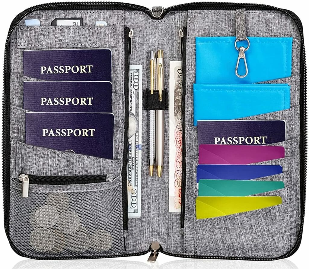 travel gifts document organizer