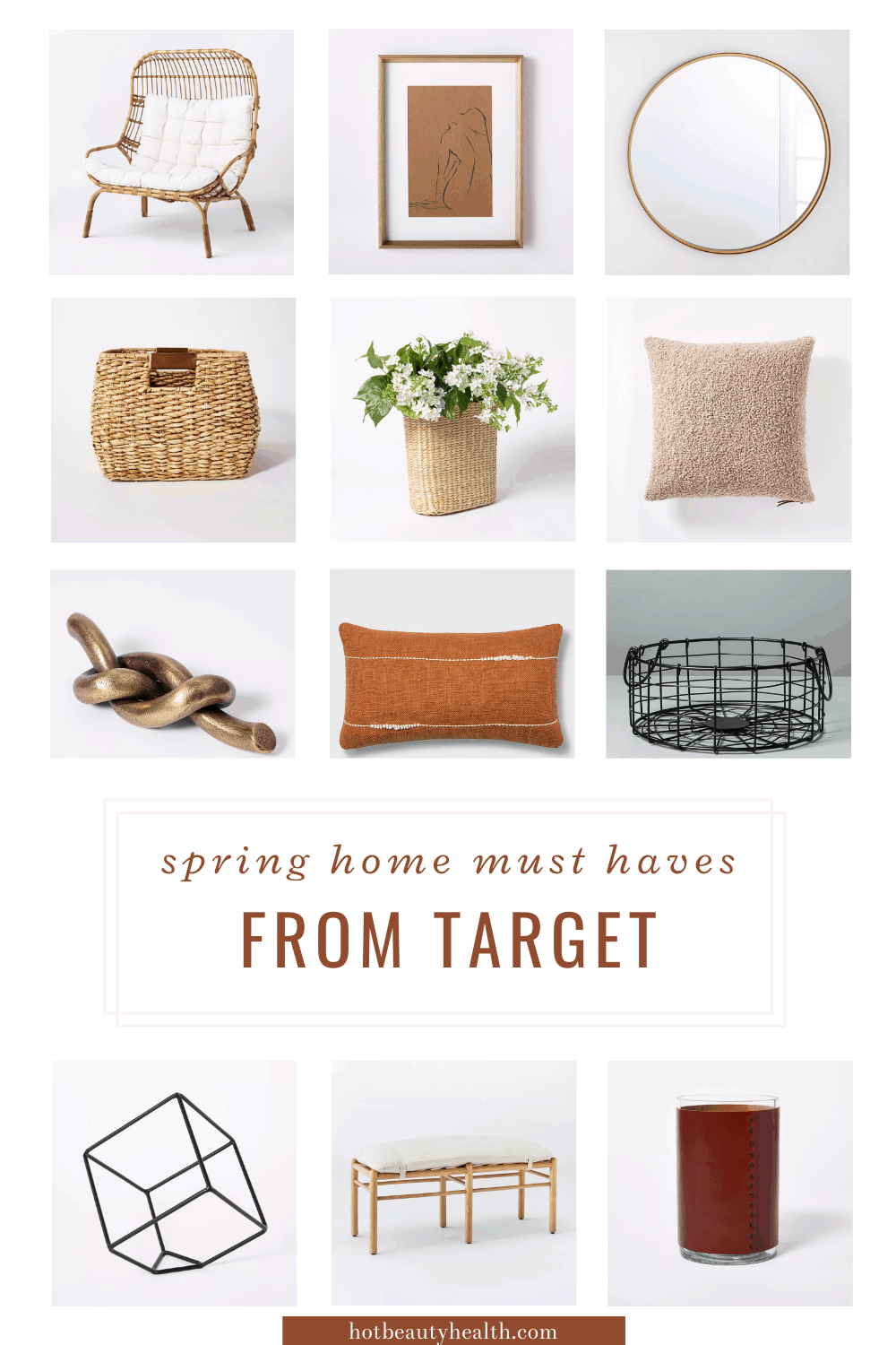 target spring home decor