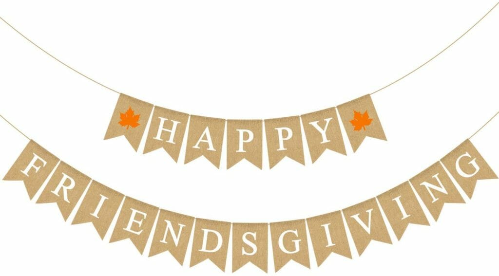 friendsgiving decorations