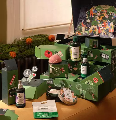 the body shop box of wishes and wonders ultimate advent calendar 2022